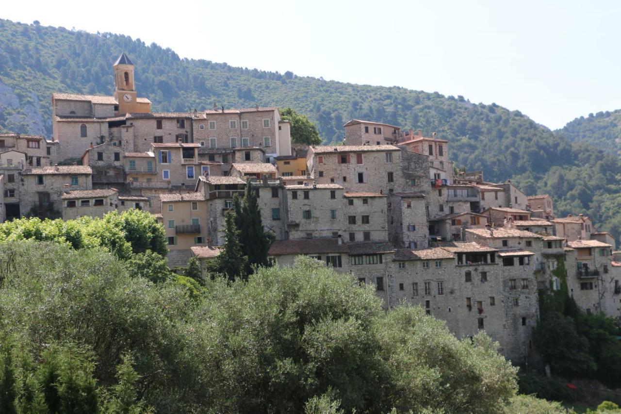 Mas Thomasine Séjour Romantique au calme Peillon Esterno foto