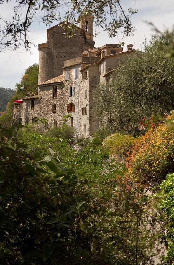 Mas Thomasine Séjour Romantique au calme Peillon Esterno foto
